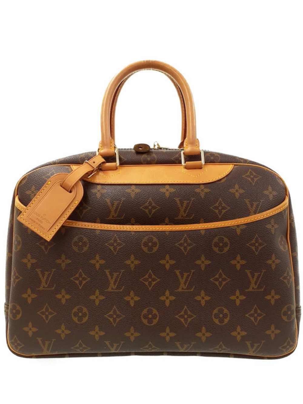 Louis Vuitton Monogram Bowling Vanity Handbag